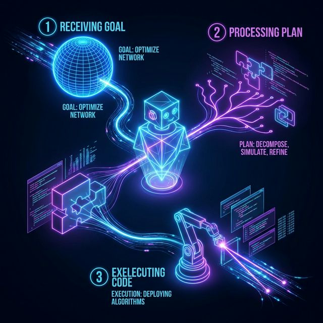 AI Agent Workflow: Goal -> Plan -> Execute